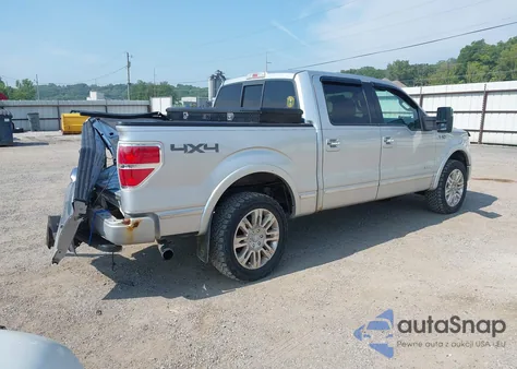 2011 Ford F150 Platinum z USA, uszkodzony, nr VIN 1FTFW1ET2BFD23371